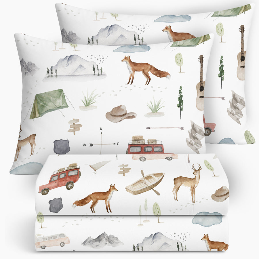 Full/Double sheets (4 Piece) - Explore