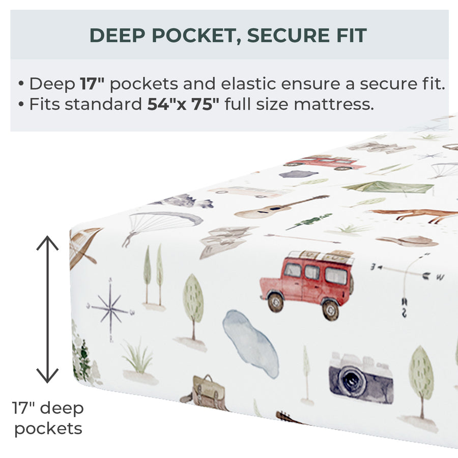 Full/Double sheets (4 Piece) - Explore