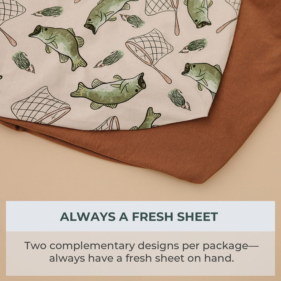 Changing Pad Covers - Gone Fishing