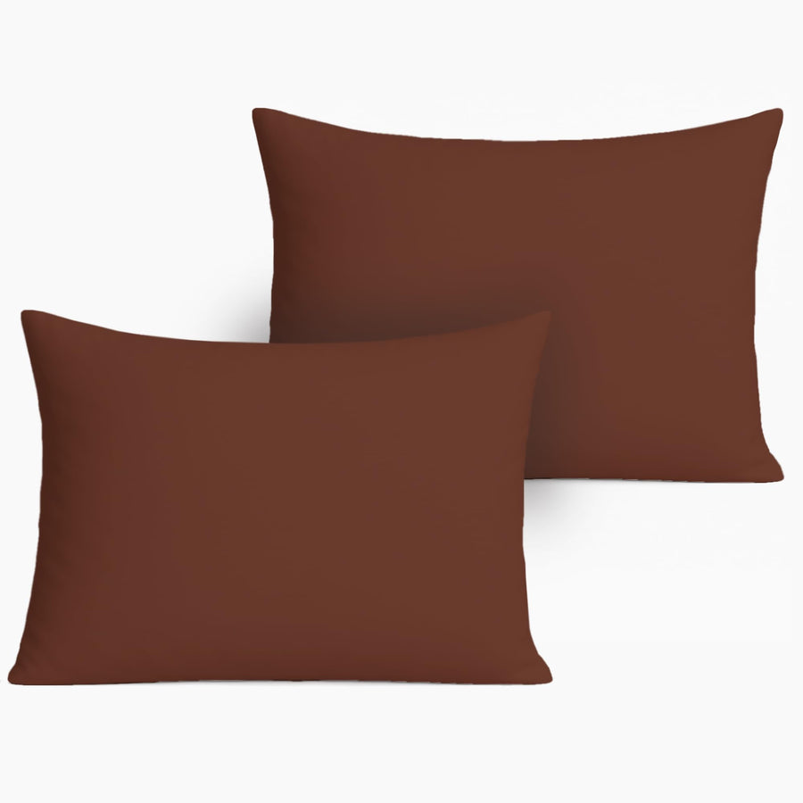 Solid Pillowcase - Chocolate Brown