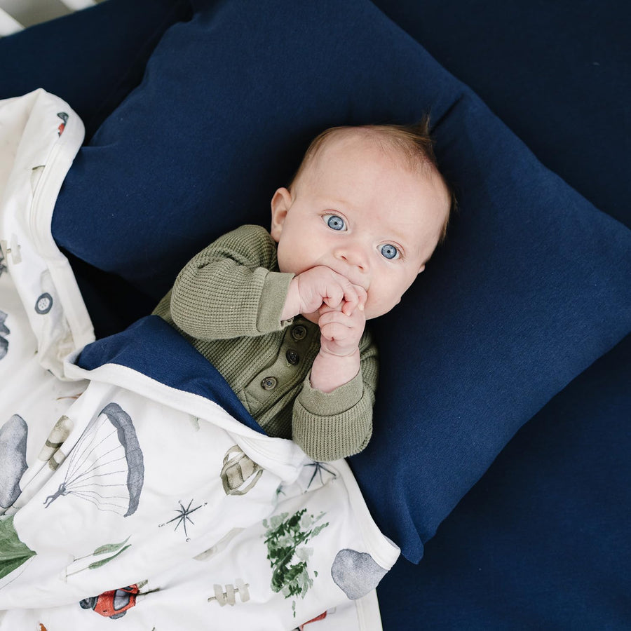 Solid Pillowcase - Deep Navy