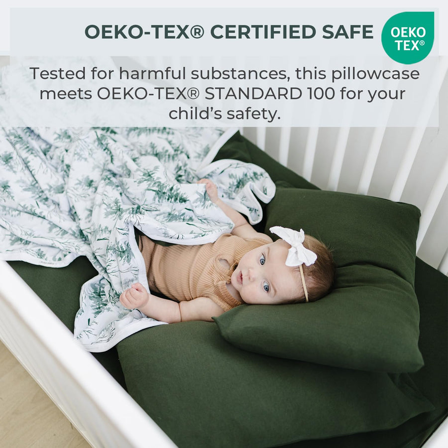 Solid Pillowcase - Wood Green