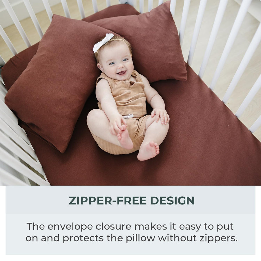 Solid Pillowcase - Chocolate Brown