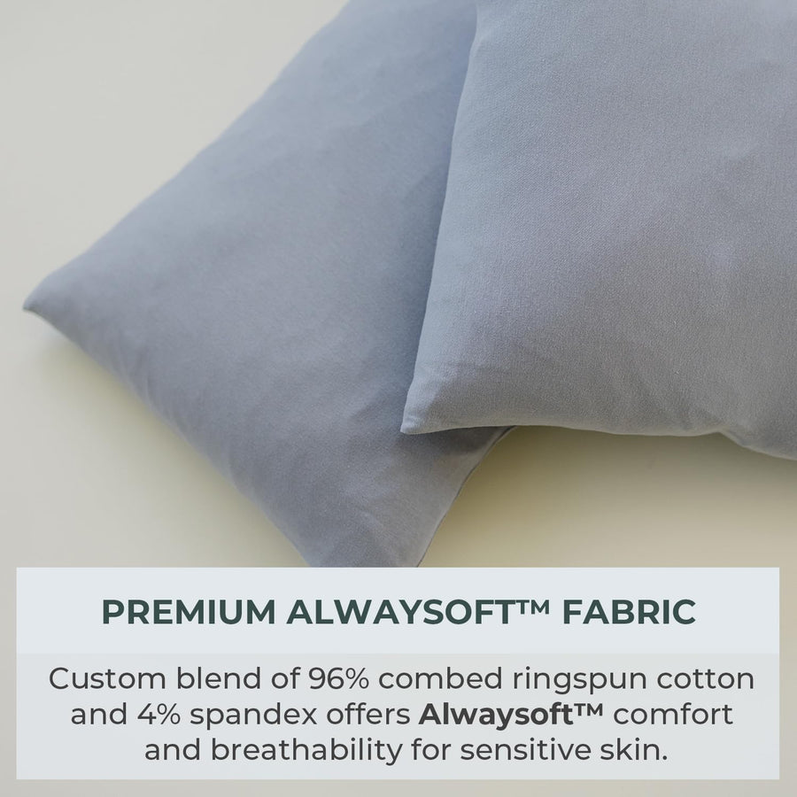 Solid Pillowcase - Smoky Grey