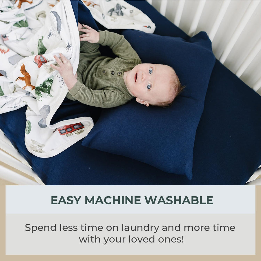 Solid Pillowcase - Deep Navy