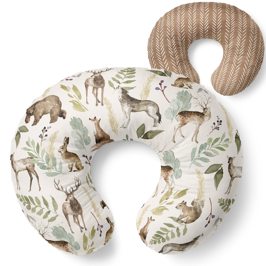 Nursing Pillow Cover - Wildlife