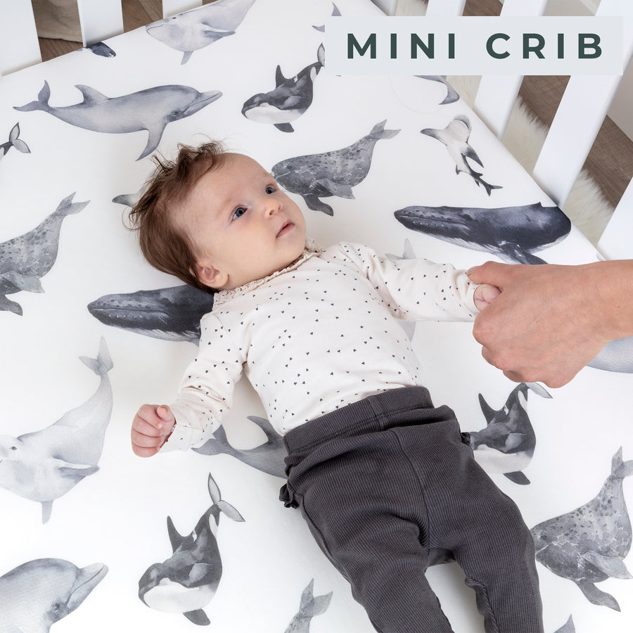 Playard / Mini Crib sheets - Seaside