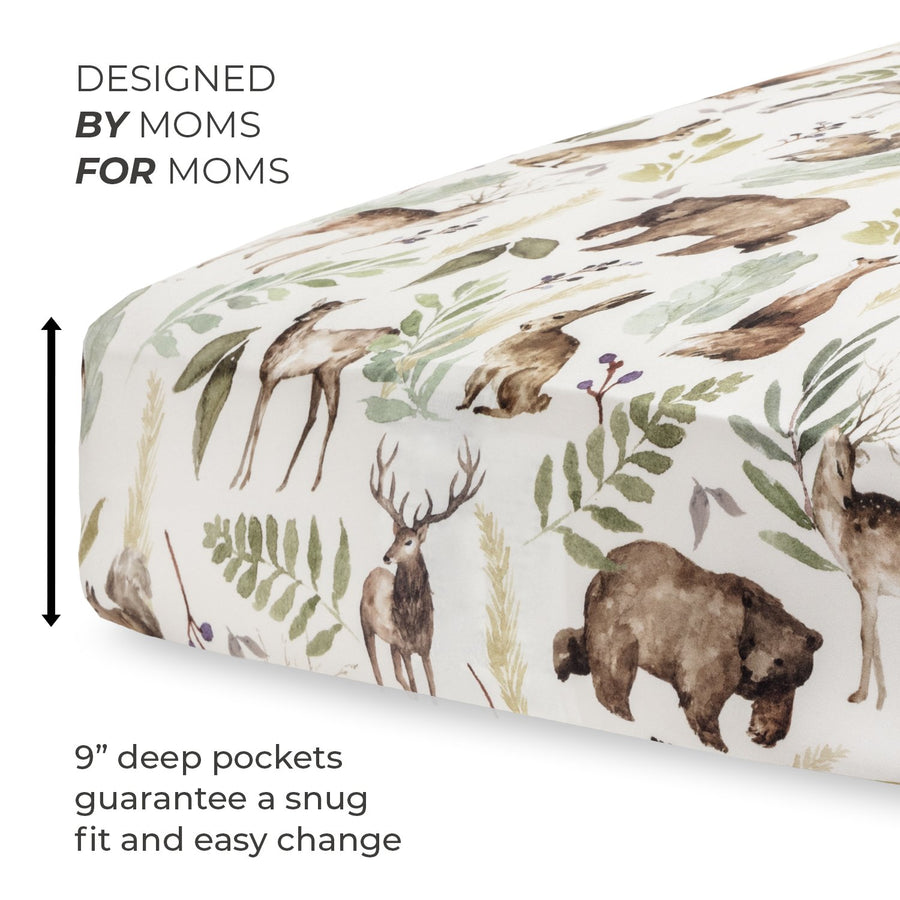 Crib sheets - Wildlife