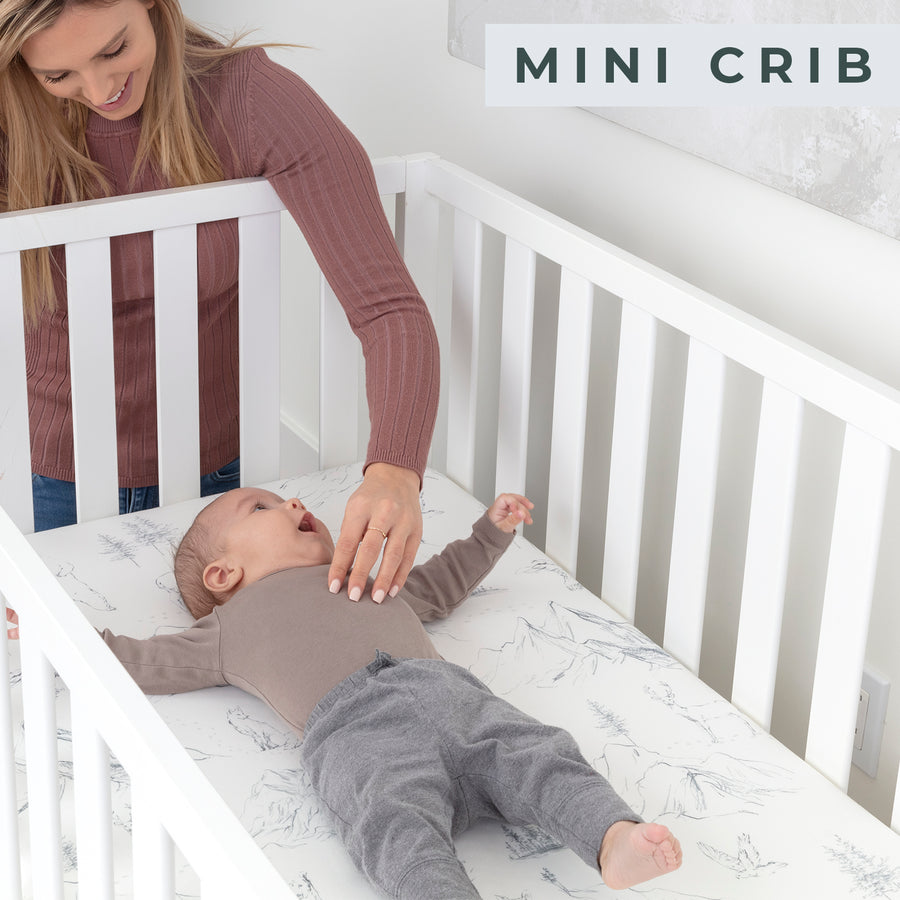 Crib bumper cheap for mini crib