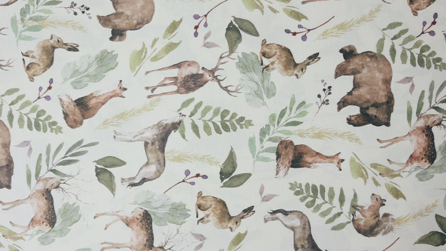 Twin sheets (3 Piece) - Wildlife Animal