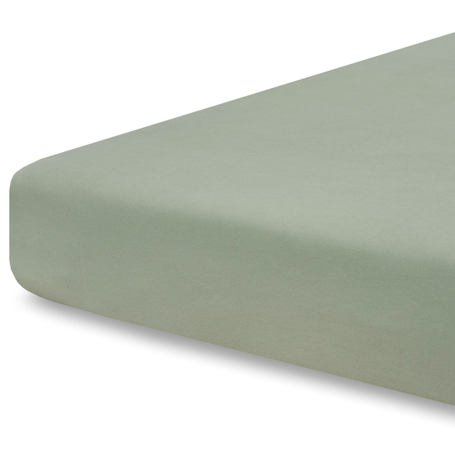 Crib sheet Single - Sage Green